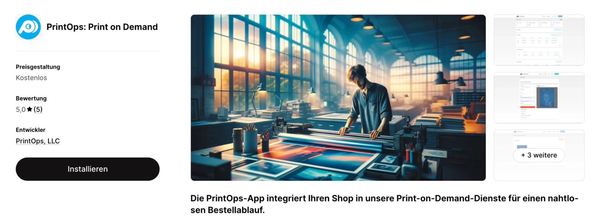 #2. PrintOps: Print on Demand